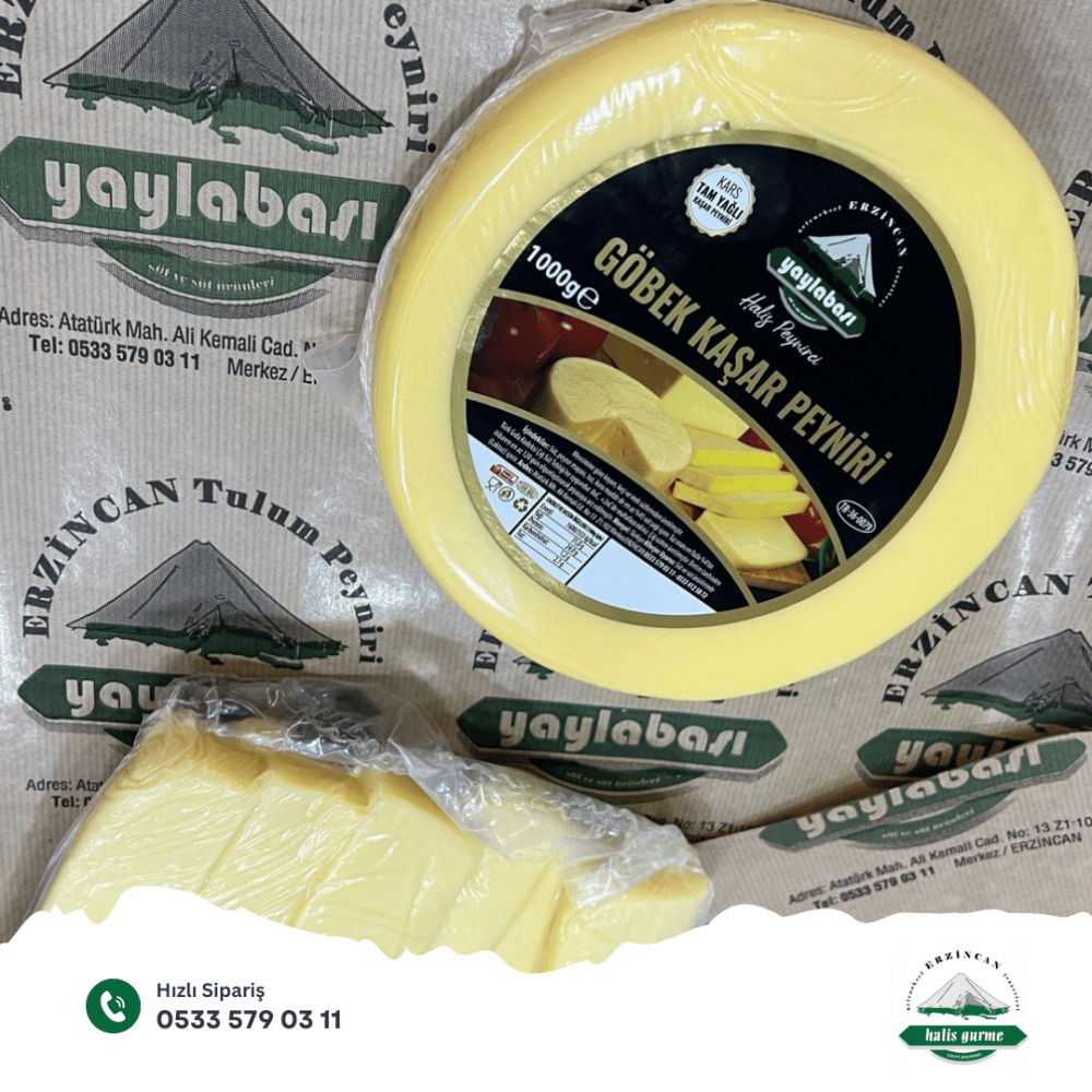 Göbek Kaşar Peyniri 1 KG